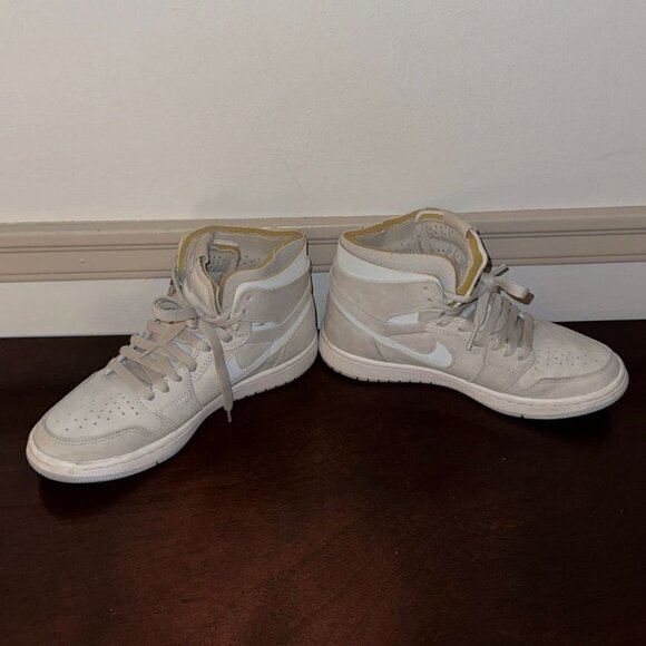 Jordan 1 High  Zoom Air CMFT Grey Fog Women's Sz 7.5 US/5 UK/38.5 EU CT0979-004 - Picture 11 of 13